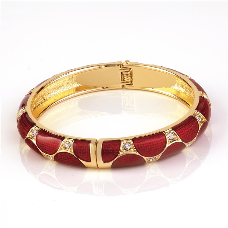 Jewel Toned Bangles (Set of 3)
